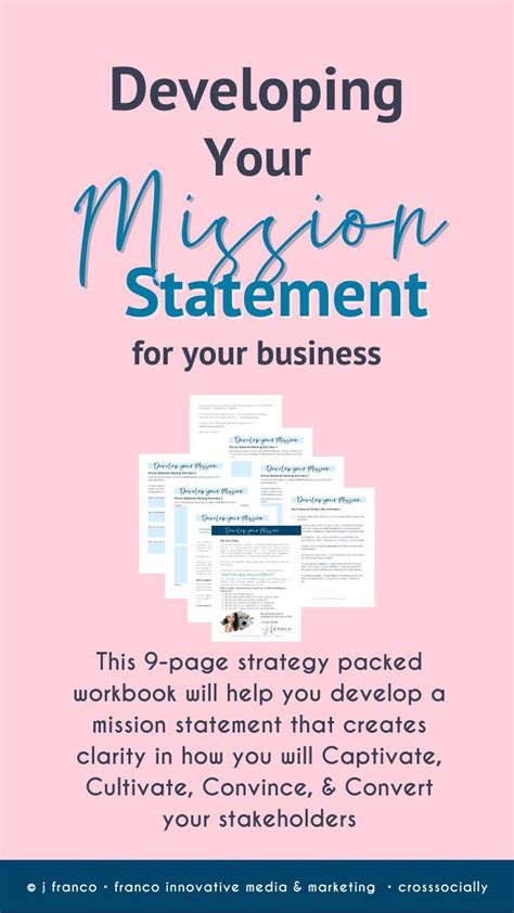 The Complete Guide To Developing Mission Statement Mission Statement