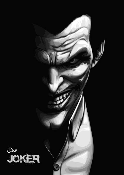 El Joker Vector Art On Behance