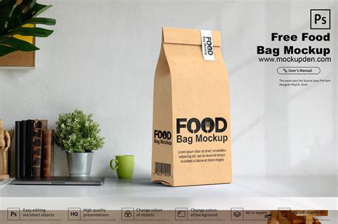 food bag mockup psd template bag mockup psd templates psd template