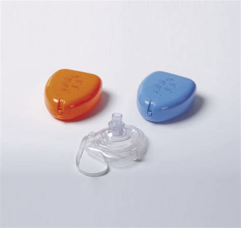 Cpr Resuscitation Mask Hyzmed Medical Pvc Disposable Transparent