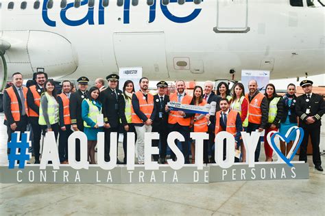 UNODC Mexico: Ecuador's flagship airline TAME EP joins Blue Heart ...
