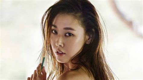 Han Hye Jin Model Korsel Ketahuan Si Cantik Dan Seksi Ini Ternyata Exo L Tribunstyle
