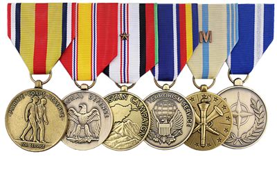 Standard Medals | Military medals, Medals, Military insignia