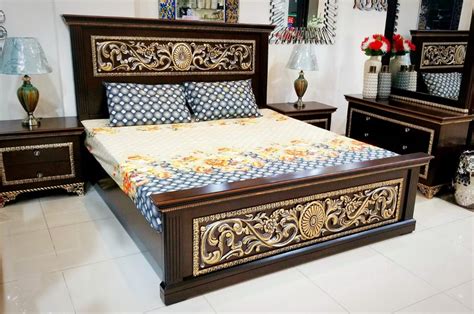 Find Double Beds At Best Prices In Lahore Furniture Design Wooden