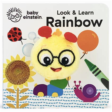 Finger Puppet Book Baby Einstein Look And Learn Rainbow Board Book