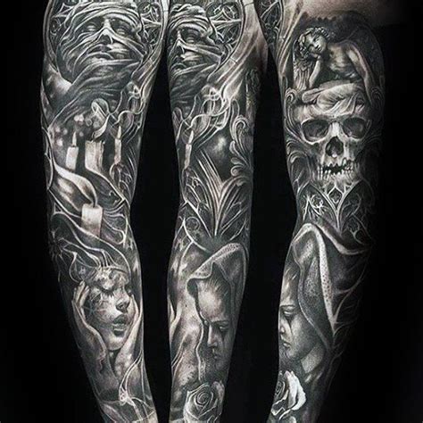 Awesome Masculine Male Full Sleeve Tattoo Inspiration Mens Sleeve