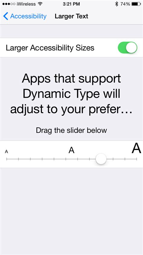 If the fonts won't go large enough for your needs, you need to do this: How to Make Text Bigger and Easier to Read on Your iPhone ...