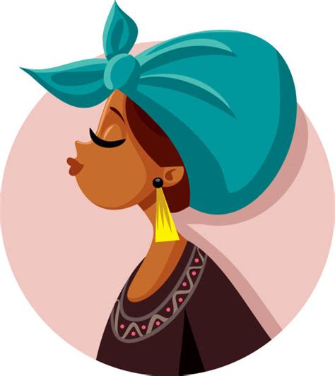 African Head Wrap Illustrations Royalty Free Vector Graphics And Clip Art Istock
