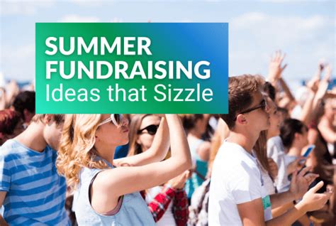 Summer Fundraising Ideas That Sizzle