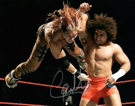 Carlito Colon 8x10 Signed Wwe Wrestling Promo Photo Wrestler Autograph