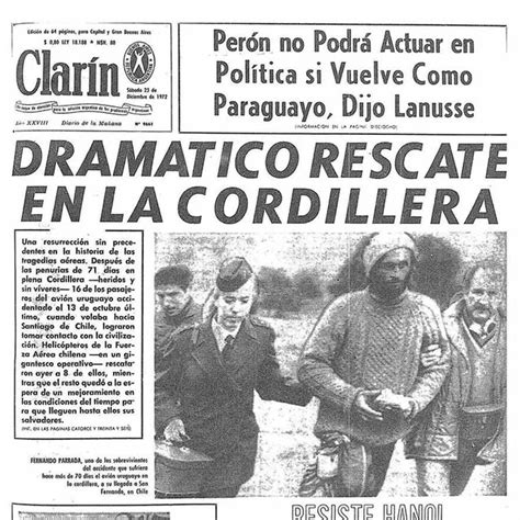 A 50 Años De La Tragedia De Los Andes El Drama Oculto De Los