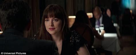Fifty Shades Darker Clip Gets Steamy In Crowded Elevator Daily Mail