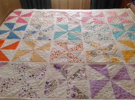 You Have To See Pinwheel Quilt Using Quilt As You Go Method By Linda