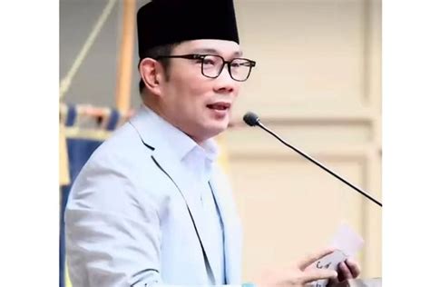 Suhu Pilgub Jabar Sudah Hangat Ridwan Kamil Sebut Ada Kandidat Cagub