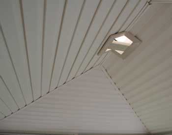 One of the products that we used in our new home was vinyl beadboard soffit for. Vinyl Finished Ceiling