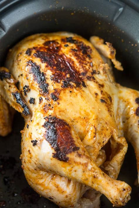 Slow Cooker Whole Roasted Chicken Slow Cooker Gourmet