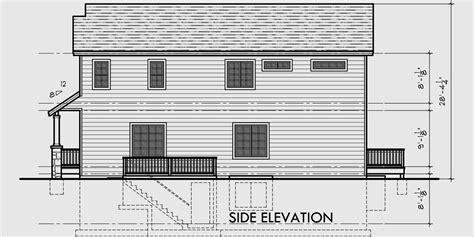 Craftsman Luxury Duplex House Plans With Basement And Shop