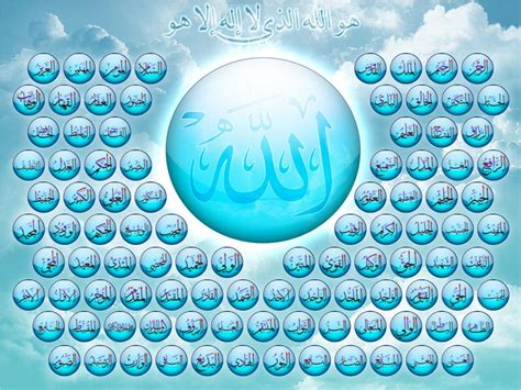 Asmaul Husna Canvas Asma Ul Husna 99 Names Of Allah I Vrogue Co