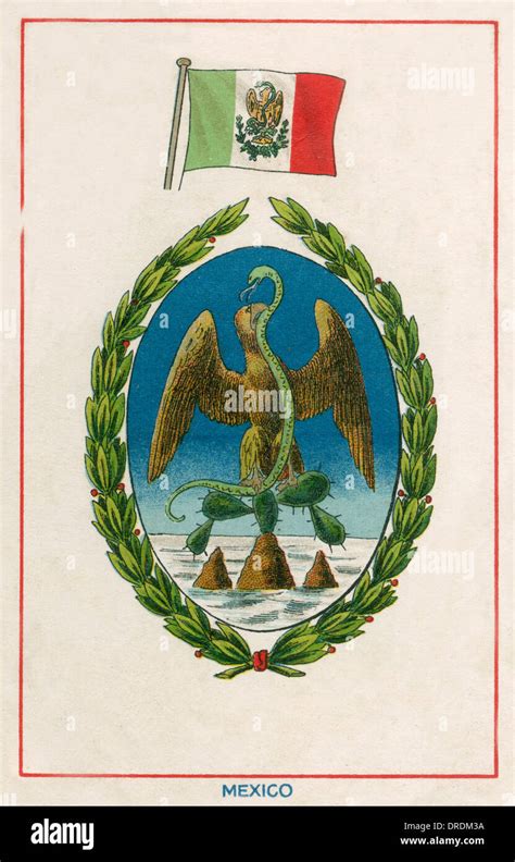 Wappen Des Adlers Von Mexiko Stadt Fotos Und Bildmaterial In Hoher