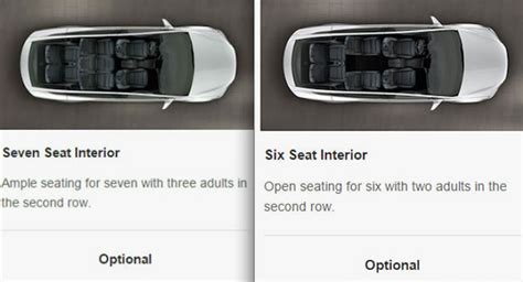 It's a 4×4 suv and you interior colouring. New 6 Seat Option Added to Tesla Model X Design Studio