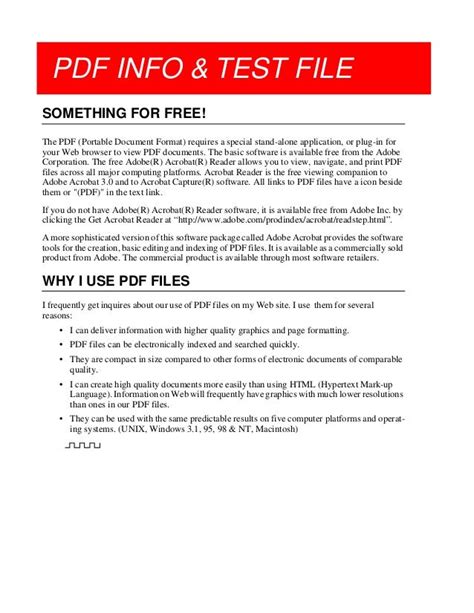 Pdf test file