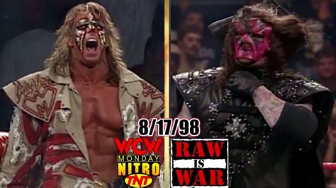 Wcw Nitro Vs Wwf Raw August 17 1998 Full Breakdown Ultimate