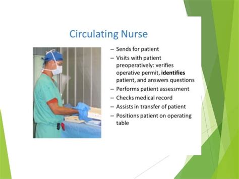 Operating Room Circulating Nurse