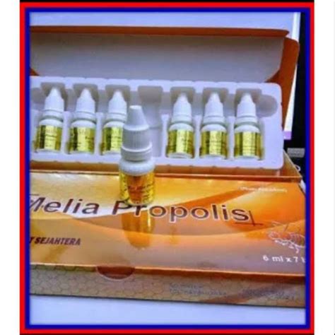 Jual Melia Propolis Original Box Isi Botol Melia Sehat Sejahtera