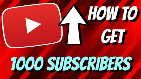 How To Get 1000 Subscribers Quickly Working Youtube