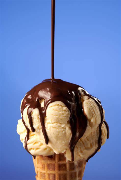 Ice Cream Cone Chocolate Drizzle Polara Studio