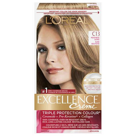 Loreal Paris Excellence Creme Permanent Hair Color C13 C34 C3 You