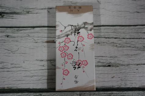 Shoyeido Plum Blossoms Baika Ju Incense Review Reed S Handmade Incense Plum Blossom