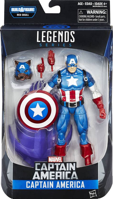 Marvel Legends Captain America Red Skull Build A Figure