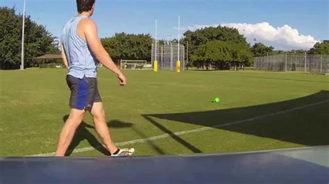 Goal Kicking Practice Youtube