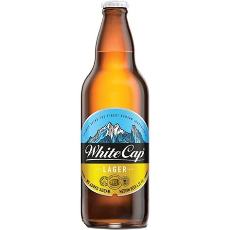 White Cap Bottle 500ml Page Order Beer Online In Nairobi Kenya Oaks And Corks