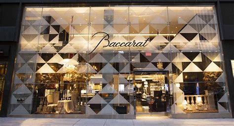 Precision And Art In Baccarats Store Façade Commercial Interior
