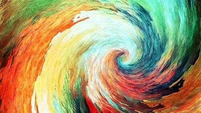 Abstract Painting Colorful Spiral Anime Backgrounds Wallpapers