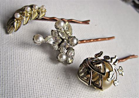 Vintage Jewelry Bobby Pins Sparkle Jewelry Vintage Jewelry Jewelry