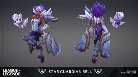 Star Guardian Rell 3d Model League Of Legends By Kylie Gage Rrellmains