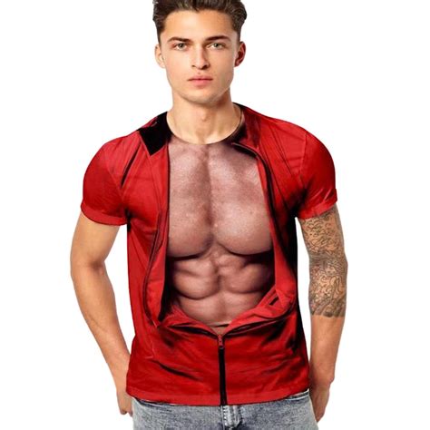 2019 Summer Funny T Shirts Fashion Print Modis Men S Funny 3D Muscle