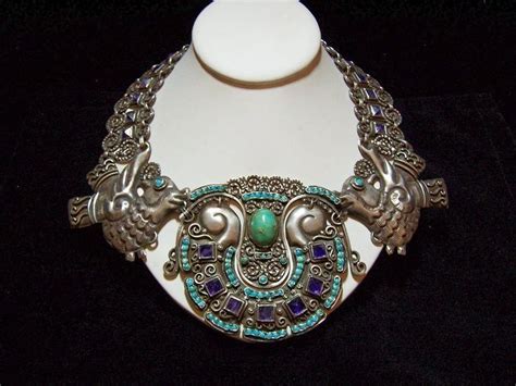 Matl Salas Mexican Silver Rare Necklace Matlilde Poulat Item