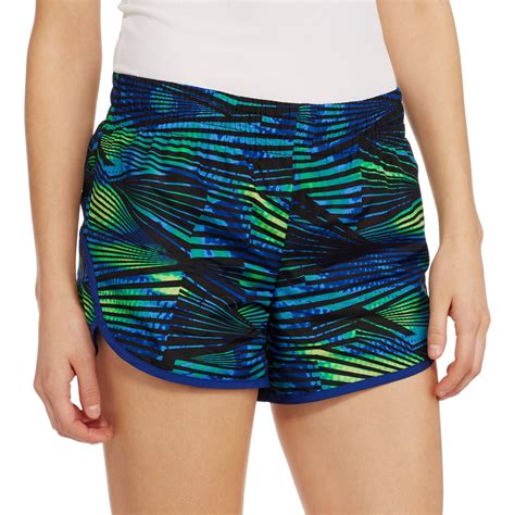Danskin Now Womens Active Dolphin Woven Running Shorts With Built In
