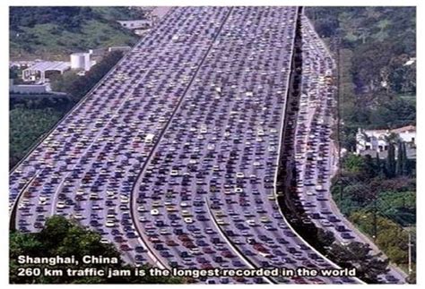 Did You Know That The Longest Traffic Jam In History Was 62 Miles Long