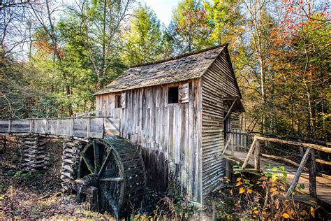 Cable Grist Mill At Cades Cove Photograph By Victor Culpepper Fine