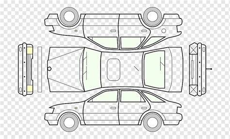 Diagrama De Cableado Del Coche Piezas Del Coche Auto Compacto Sedán