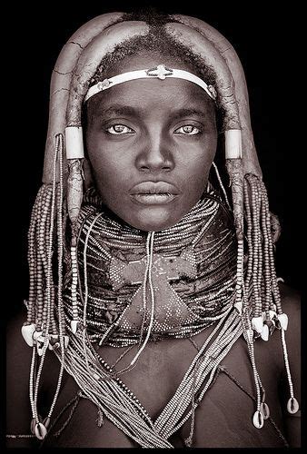Mynga From The Mumuhuila Tribe Of Angola This Stunning Girl Has Typical Hair For A