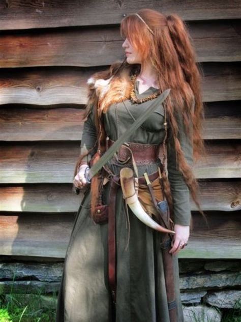 nordic  fantasy costumes larp costume
