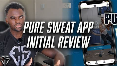 Pure Sweat Workout App Review First Look Youtube