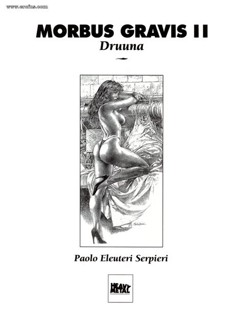 Page Paolo Eleuteri Serpieri Comics Druuna Issue Morbus Gravis Ii Erofus Sex And Porn
