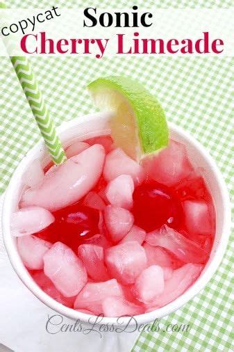 This Copycat Sonic Cherry Limeade Recipe Is Right On I Love That I Can
